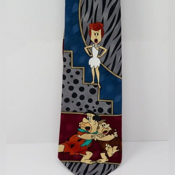 Novelties vintage tie The Flintstones - Picture 1 of 3